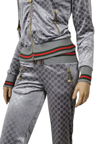 gucci jogging set ladies|Gucci sweatsuit women.